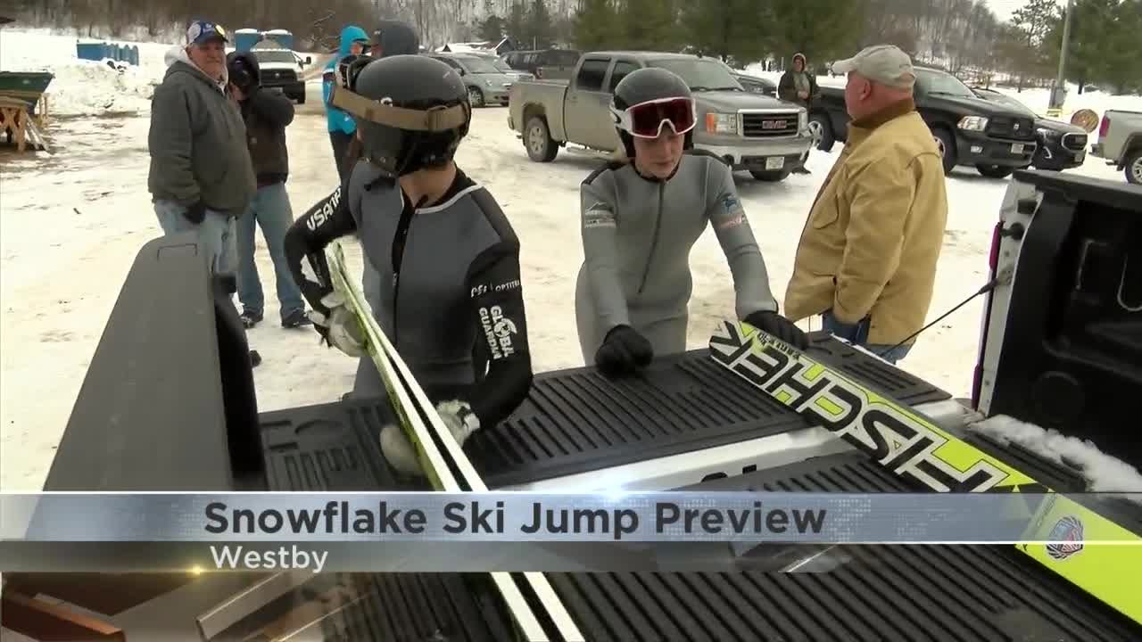 Snowflake Ski Jump Preview YouTube