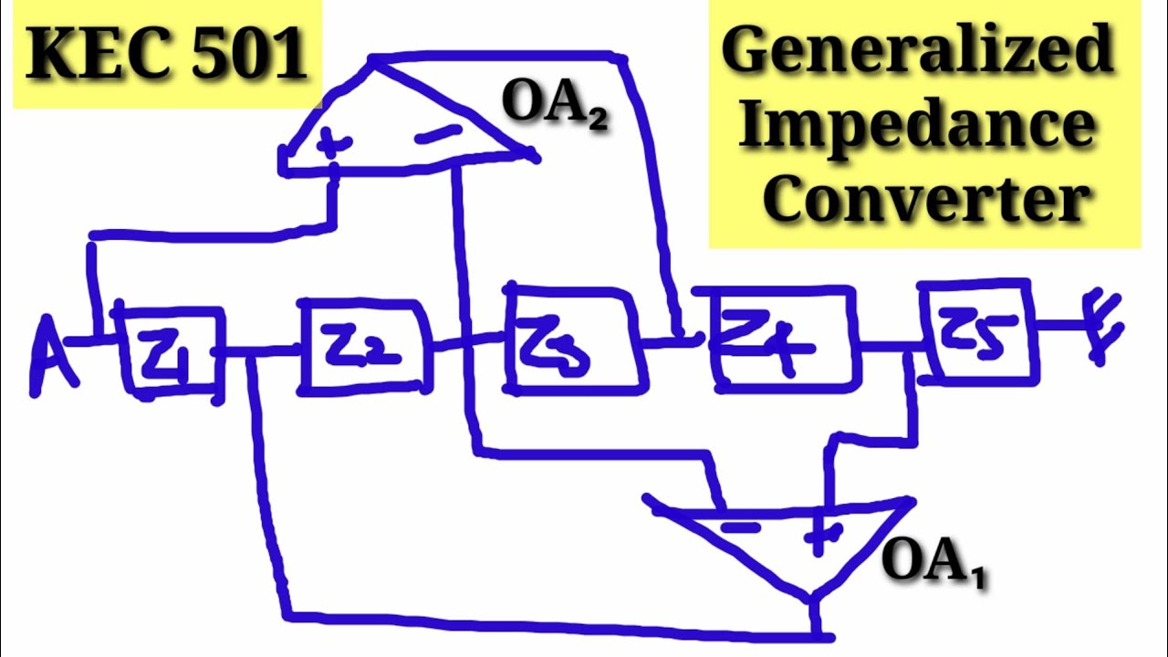 Integrated Circuit(KEC-501) L1 / Generalized Impedance Converter ...
