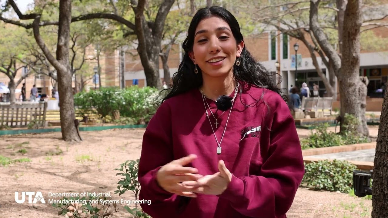 UT Arlington Industrial Engineering Student Fatima Mora