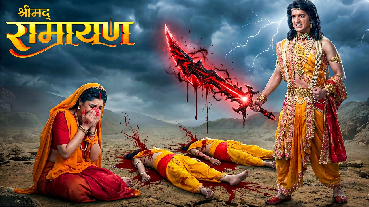 श्रीराम को आया भयंकर गुस्सा लव और कुश का एक साथ उतार दिया सिर, माता सीता रोने लगी फूट फूट कर ||