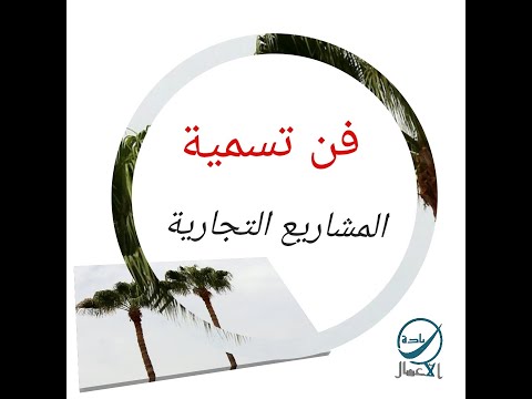 فن تسمية المشاريع التجارية