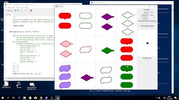 Logica van set in python: game.py openen in Thonny