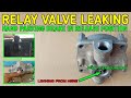 PROBLEM SOLVING !! RELAY VALVE LEAKAGE - AIR BRAKING SYSTEM ON VOLVO FM 440