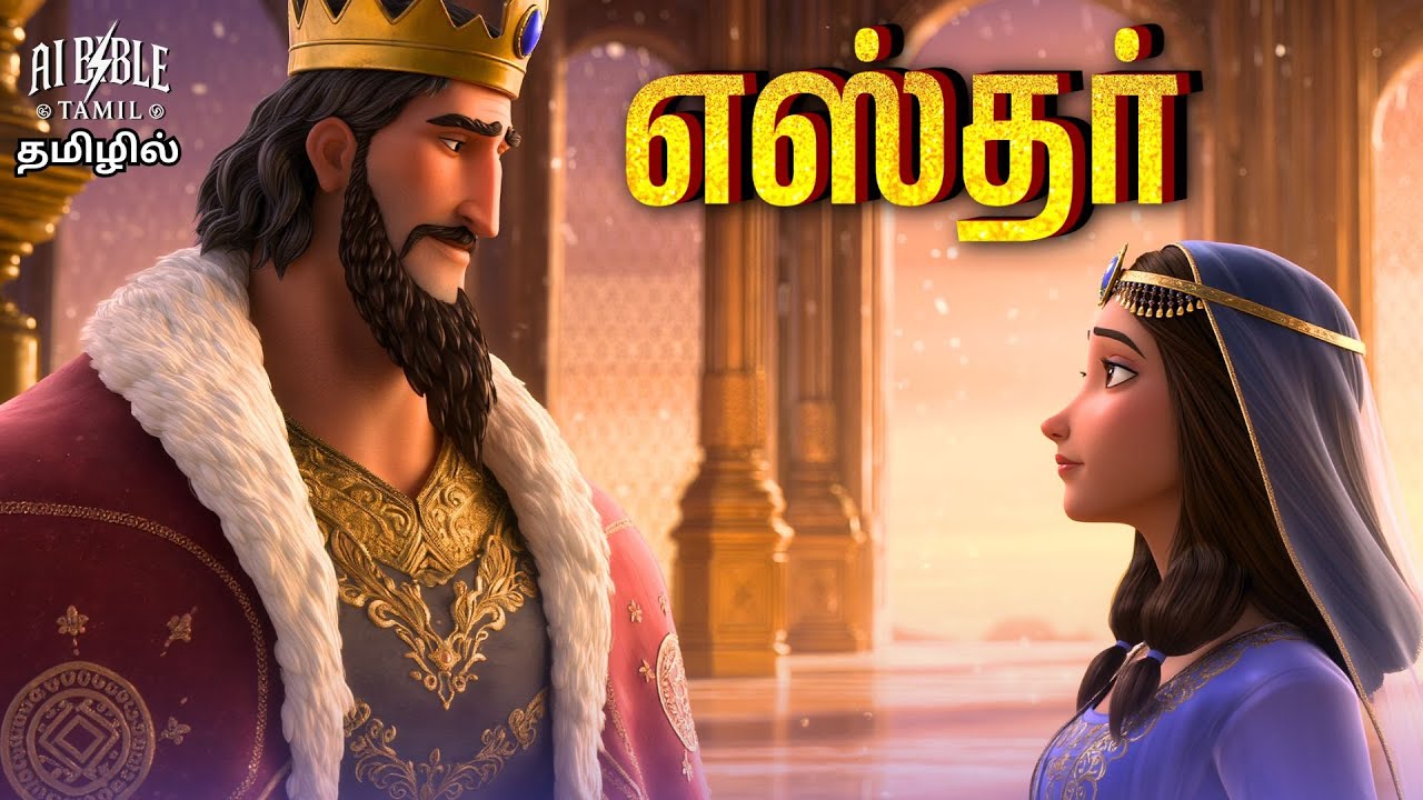 எஸ்தர் அனிமேஷன் கதை | The Story of Esther Queen | Bible Animation in Tamil