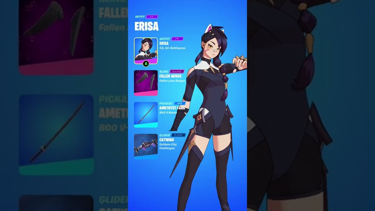 BEST Erisa Fortnite Skin Combos 🥵 