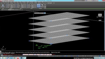 آموزش اتوکد 2016 - دستور Array