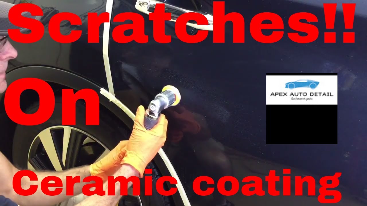 How To Remove Scratches From Vehicles With Ceramic Coatings!!!