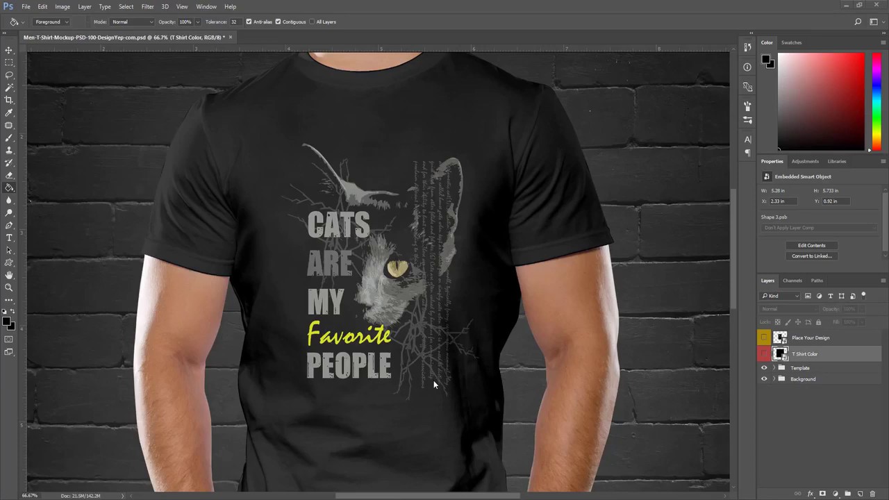 Tshirt Design Adobe Illustrator Tutorial (Part7) YouTube
