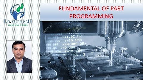 Fundamental of Part Programming