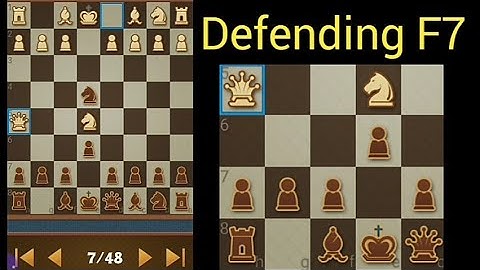chess defending f7 as black