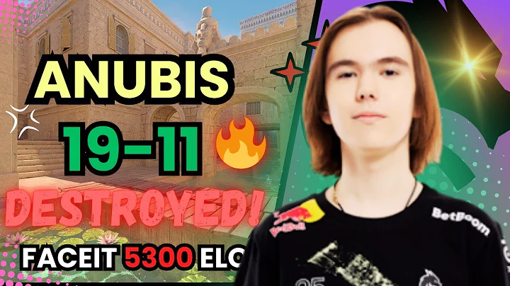 DONK Rank 1 Faceit Plays Anubis (19-11) | Faceit 5237 ELO | SoloQ/1.73KDR | POV/DEMO