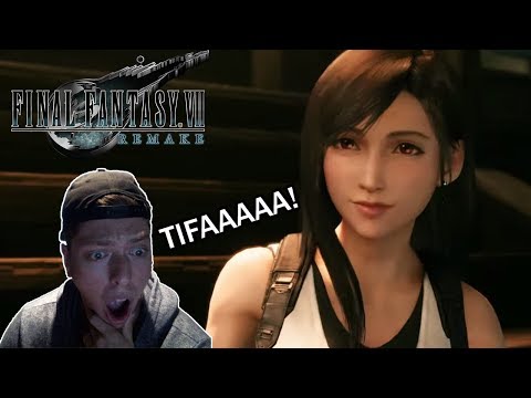 FINAL FANTASY 7 REMAKE E3 TRAILER REACTION!