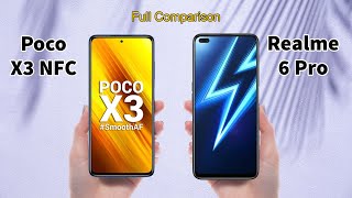 Poco X3 NFC vs Realme 6 Pro