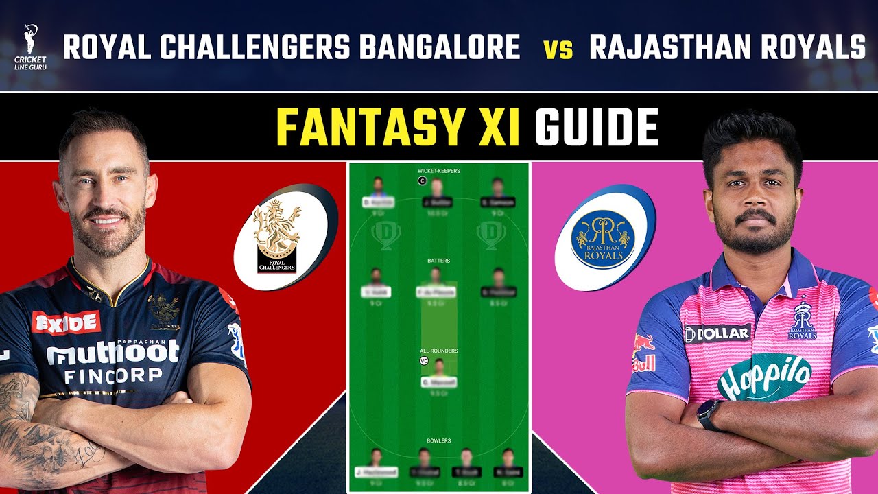 IPL 2022 RCB vs RR 39 match Dream 11 Team prediction, Bangalore vs Rajasthan Fantasy team