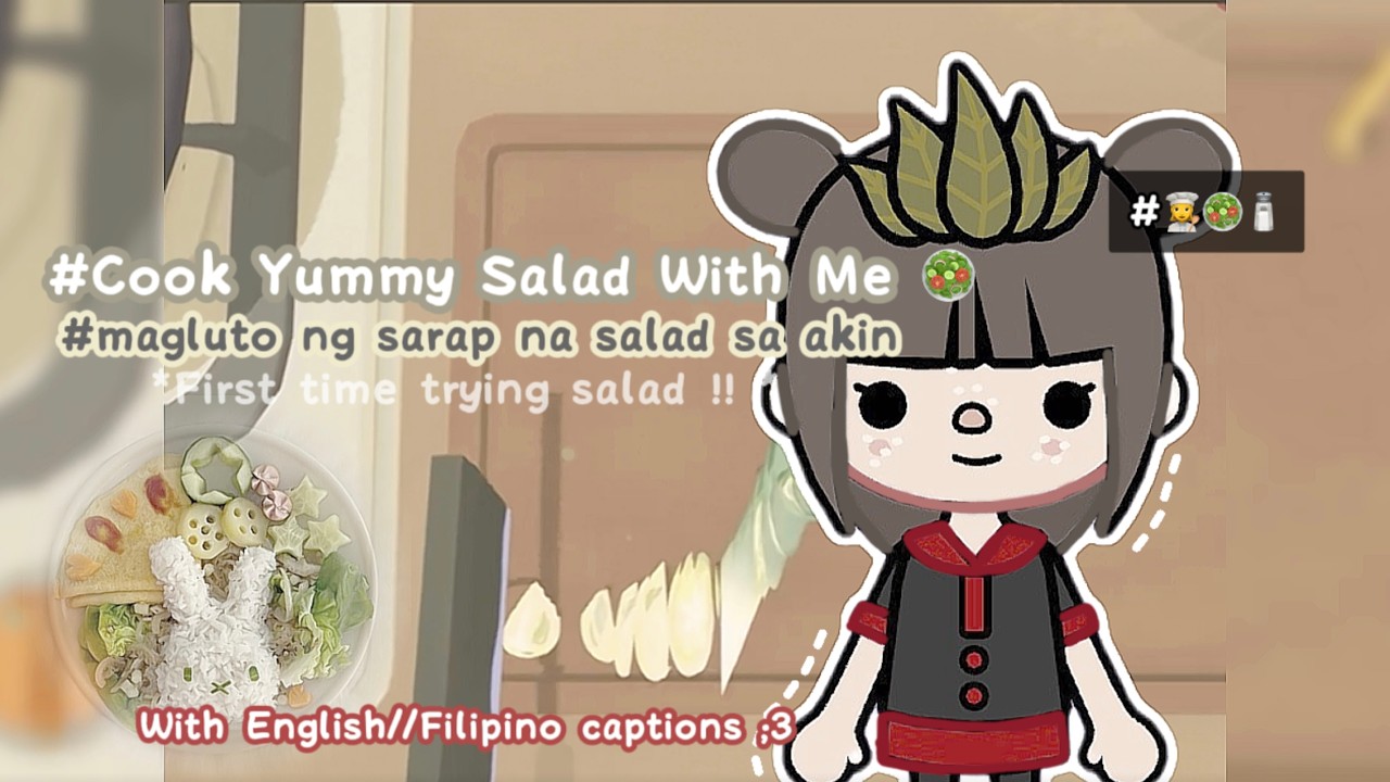 🥗:: 𝙼𝚊𝚔𝚎 𝐒𝐚𝐥𝐚𝐝 𝓌𝒾𝓉𝒽 𝔠𝔥𝔢𝔣 ℳ𝒾𝓃𝒶 👩‍🍳🫰✧˚. || ძᥱᥲrᥣᥡ ꩇіᥒᥲ ꪆৎ  🍪