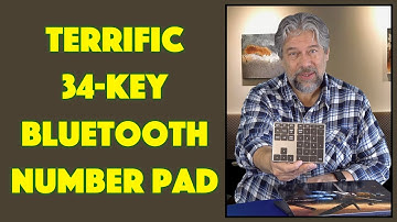iClever Bluetooth 34-Key Number Pad Keyboard -- REVIEW