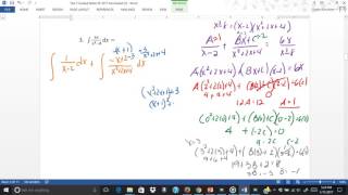 Section 8 5 Partial Fractions Example 3