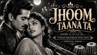 Jhoom Taana Ta Feels Like The Golden Era Of Bollywood 🖤 Vintage Hindi Duet