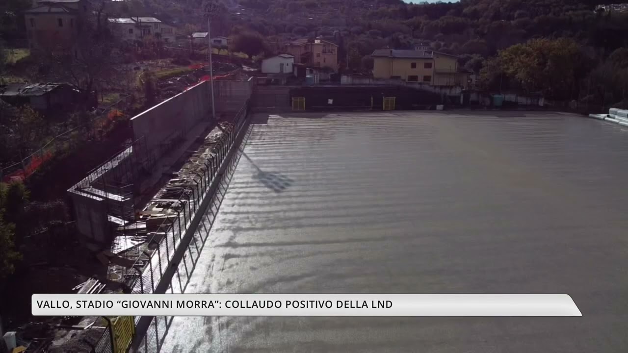 Vallo della Lucania, stadio "Giovanni Morra": collaudo positivo della Lnd