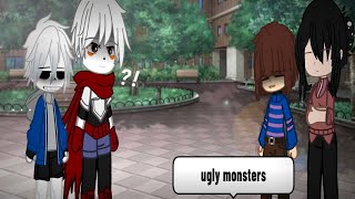 Ugly monsters// Meme Undertale/Gacha club. Read the description⬇️