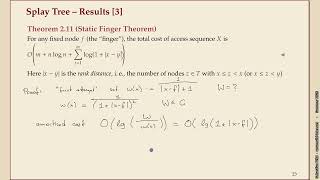 Advanced Data Structures (Summer 2026) - 02-6 Splay Tree Analysis: Adaptive Properties
