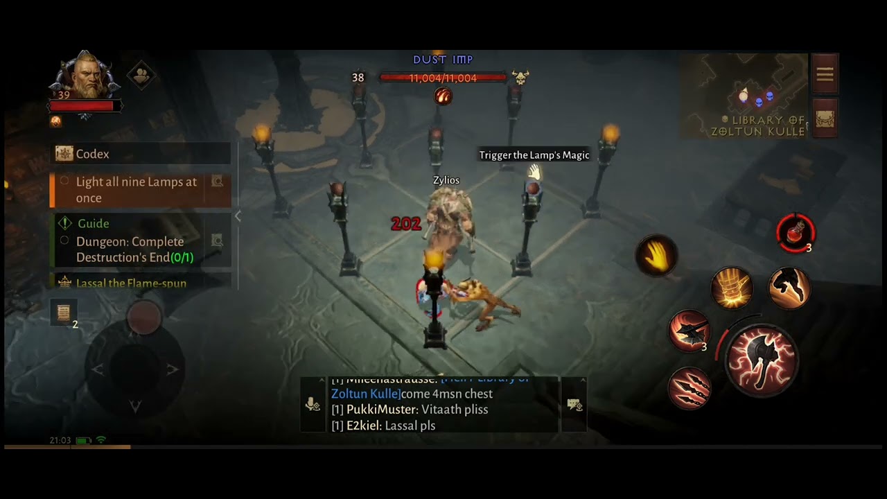 Diablo Immortal, Library puzzle