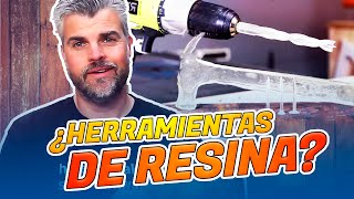 ¿Se pueden hacer herramientas de resina?