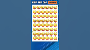 Memory test - Find the odd emoji one out #shortvideo #shorts