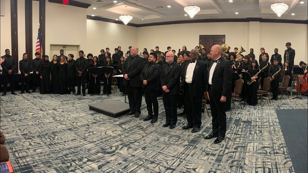 2023 Region V Conference George Bush High School Band Dr John