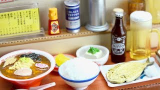 リーメント 夕やけ食堂 ぷちサンプルシリーズ Re-Ment Nostalgic Diner