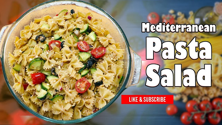 Sams club mediterranean pasta salad ingredients