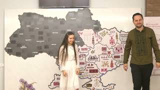 Карта України у вишиванках. У Рівному встановили новий рекорд