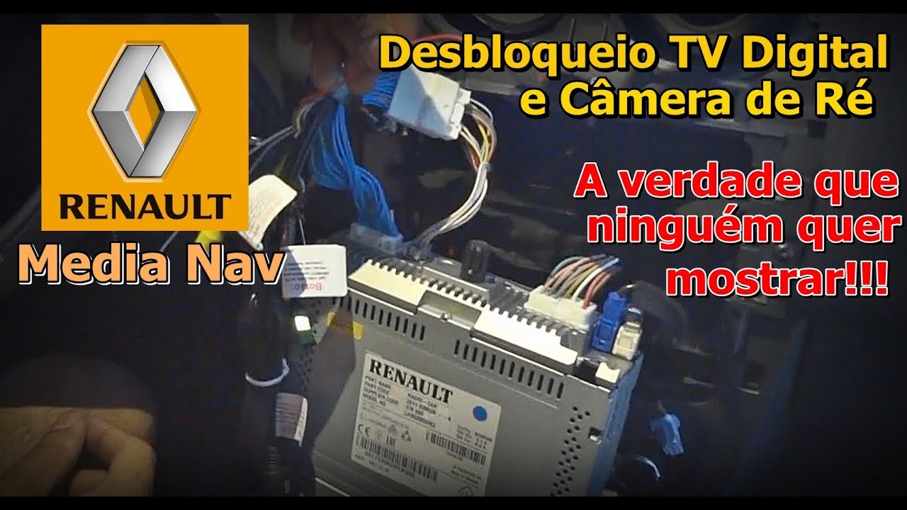 Desbloqueio Media Nav 2018 - TV Digital e Câmera de Ré Media Nav 2018 - Como desbloquear Media Nav