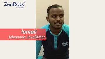 Advanced JavaScript Training in Bangalore Student Review Video 2 | ZenRays