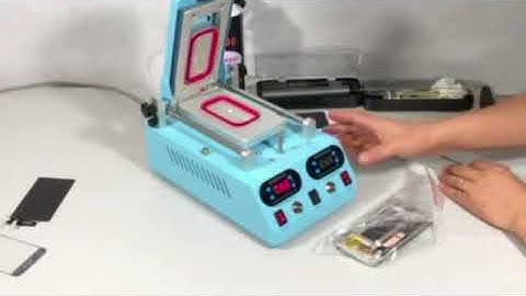 TBK 268 so easy to separate screen glass and middle frame from Iphone and Samsung s7 edge