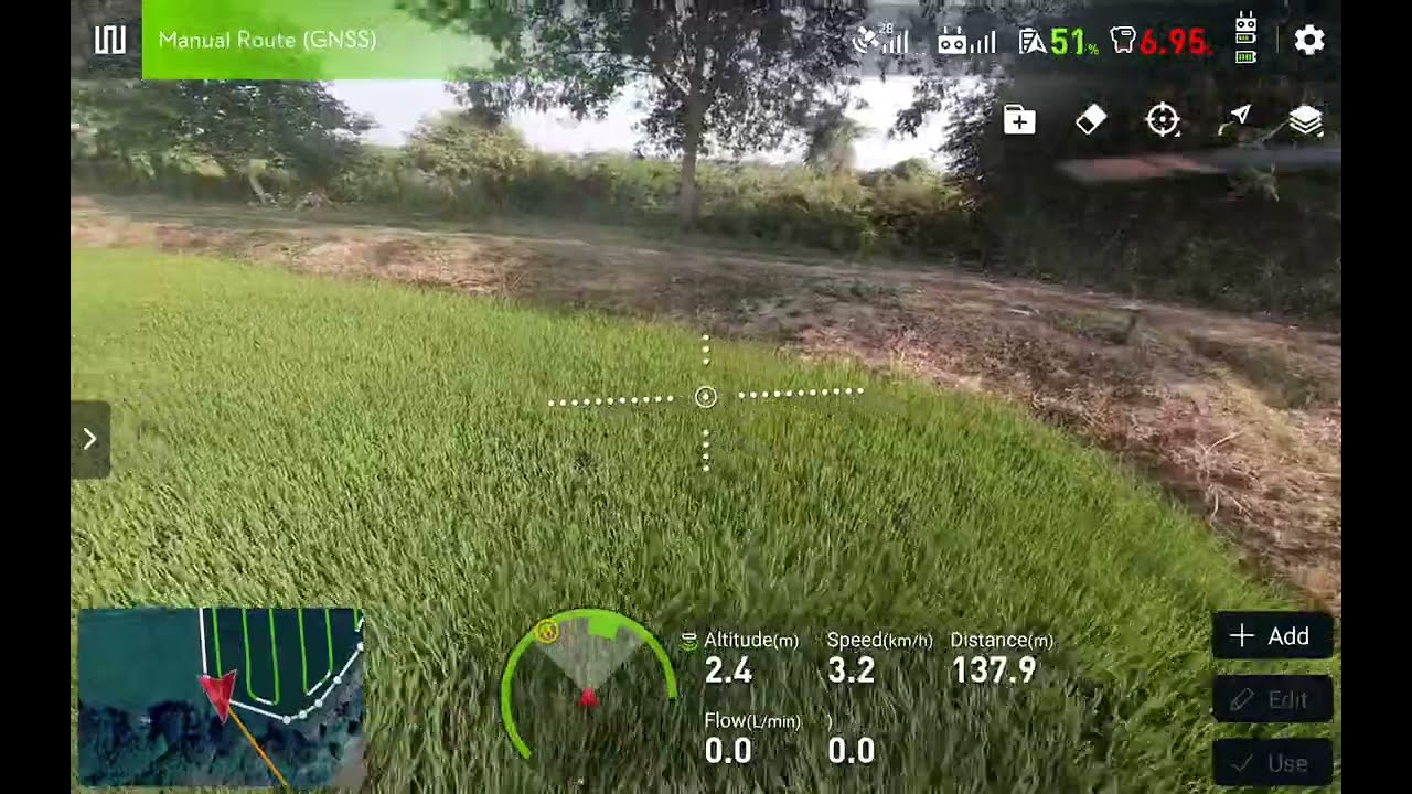 FPV DJI agricultural drone 