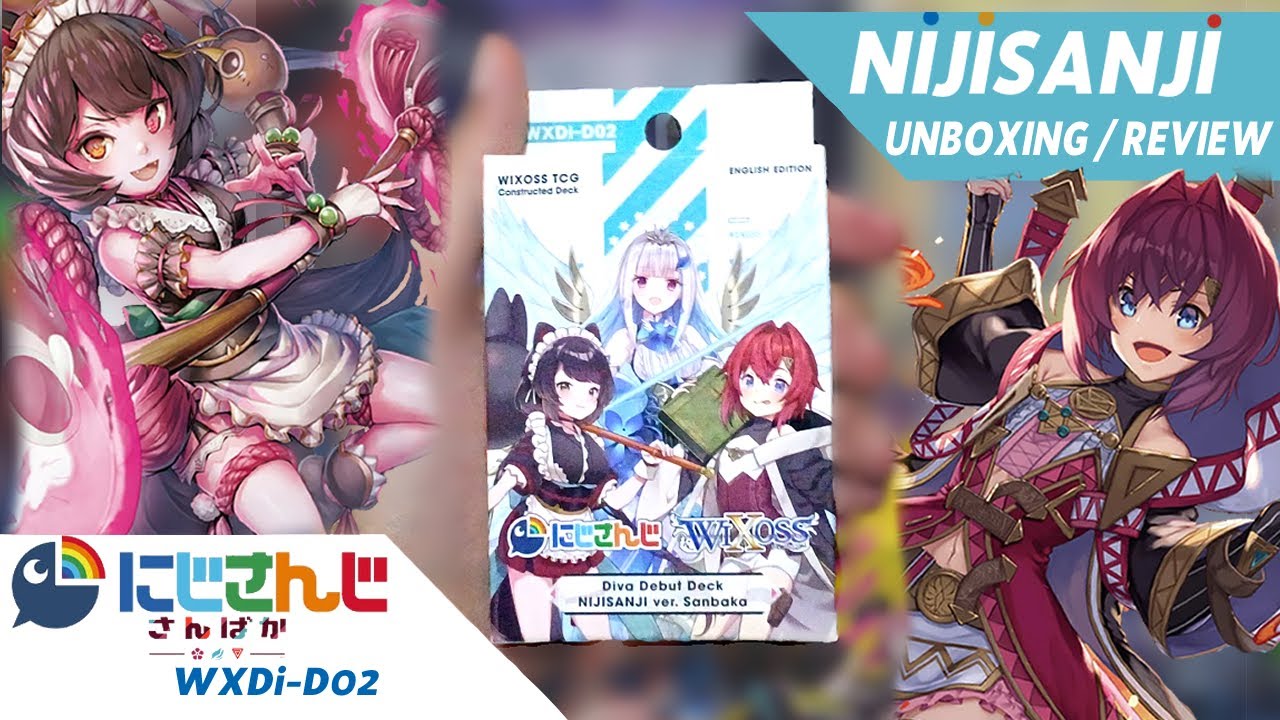 WIXOSS DIVA DECK 02: NIJISANJI SANBAKA (WXDI-D02) Review y análisis general en español.