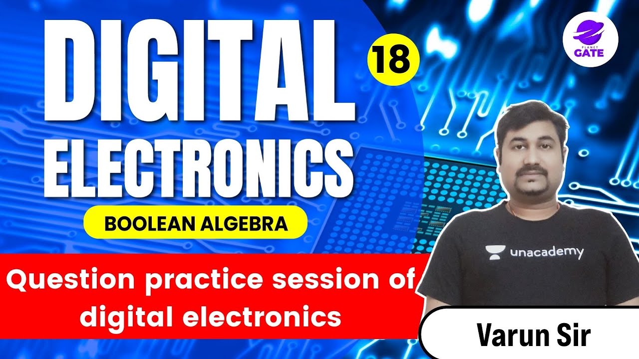 Question practice session of digital electronics | L:18 | Basics of ...