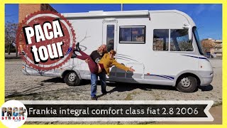 PACA tour!! Así es nuestra  FRANKIA Comfort Class integral del 2006 #frankia #vantour #motorhome