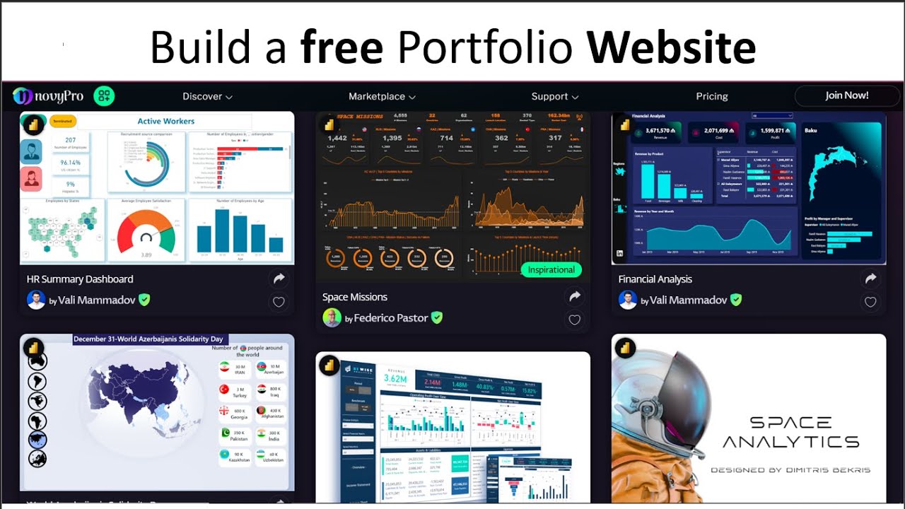 No Coding Needed! Build a Stunning Portfolio Website for Free - YouTube
