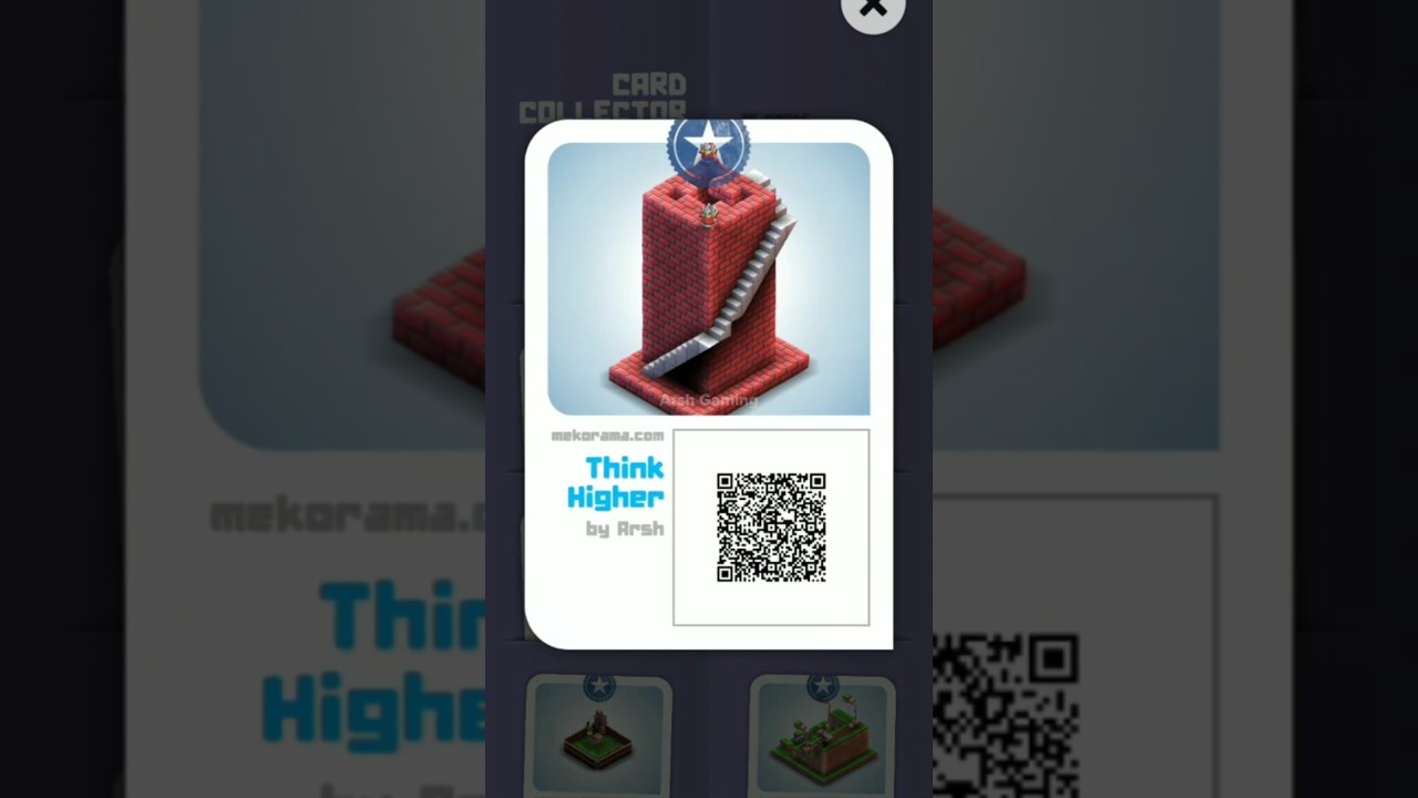 Think Higher (Arsh) - Mekorama Walkthrough/ Playthrough Video - Arsh Gaming 