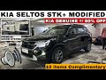 KIA SELTOS STK+ MODIFIED✅ PREMIUM SOUND SYSTEM✅ 60% DISCOUNT ON KIA GENUINE✅ #kiaseltos #yt #shorts 