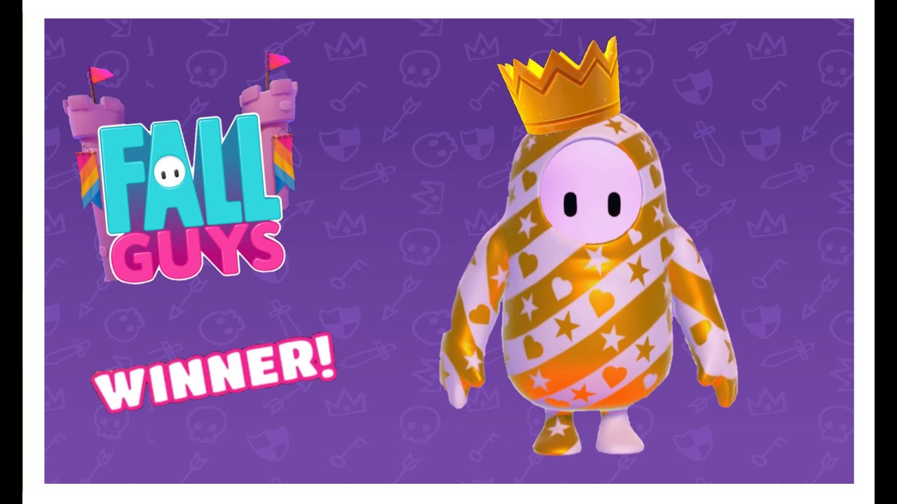 FALL GUYS jump showdown victory GLORIOUS pattern + ZSNAP celebration