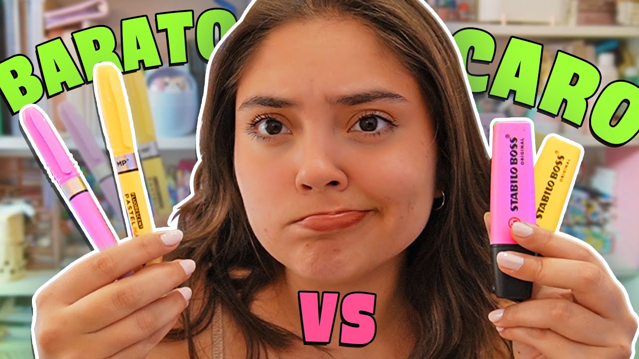 BARATO VS CARO 💎 EN MATERIAL ESCOLAR 🤑 ¿Merece la pena?