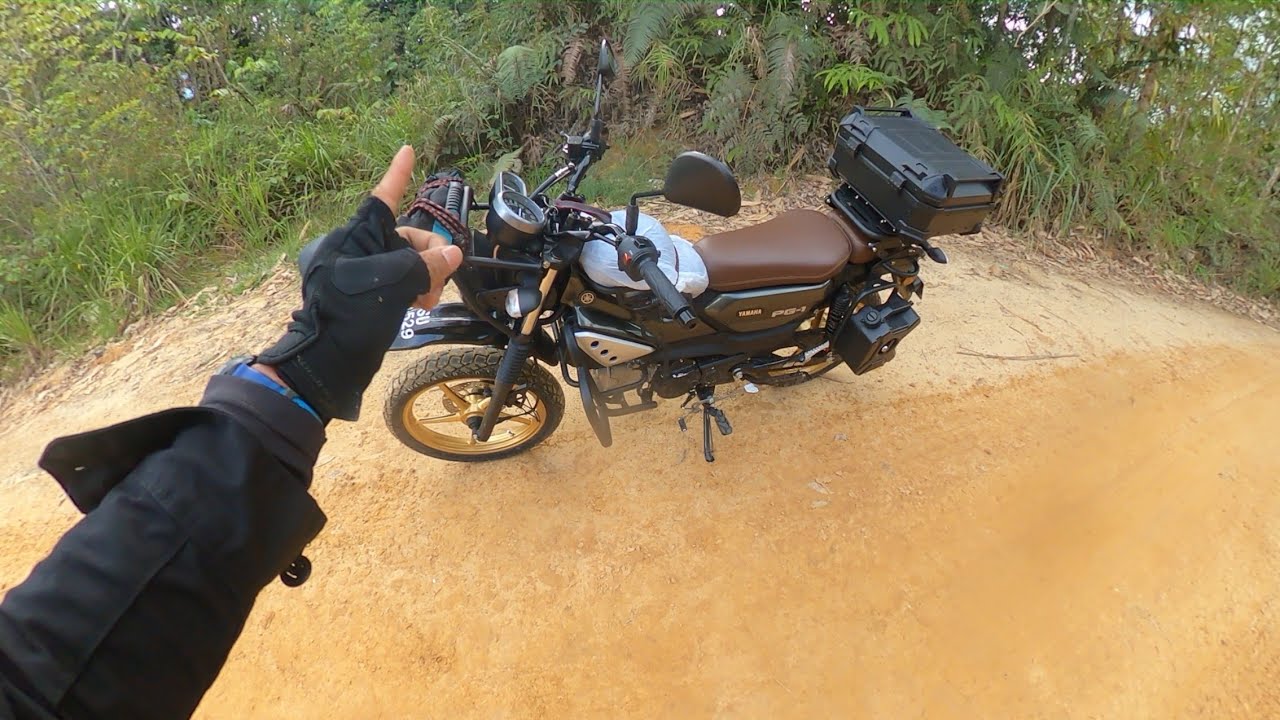 Yamaha PG-1 Offroad.  Ride Balik Kerja. Raw Footage