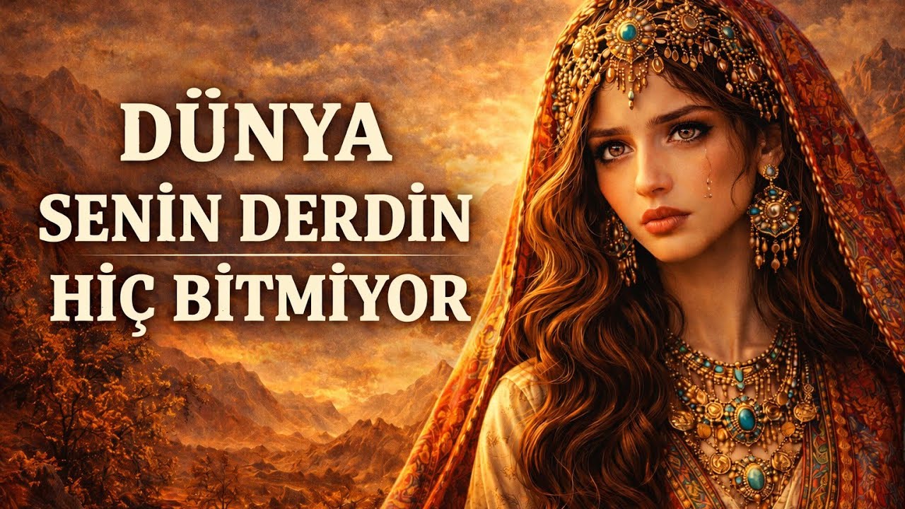 DÜNYA | Senin Derdin Hiç Bitmiyor…| Psychedelic Anatolian Folk  AI Music)
