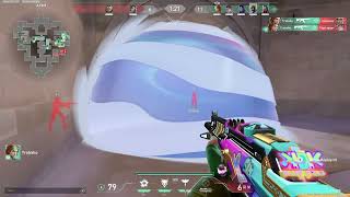 DIAMOND 3 VALORANT PH ACE WITH GLITCHPOP VANDAL