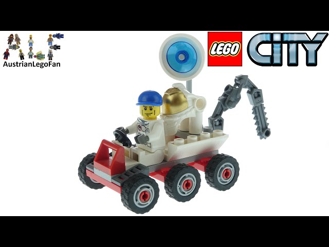 lejlighed værdig tage ned LEGO City 3365 Space Moon Buggy Speed Build - YouTube