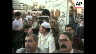 GAZA STRIP: RALLY MARKS 2ND ANNIVERSARY OF FATHI SHKAKI'S DEATH