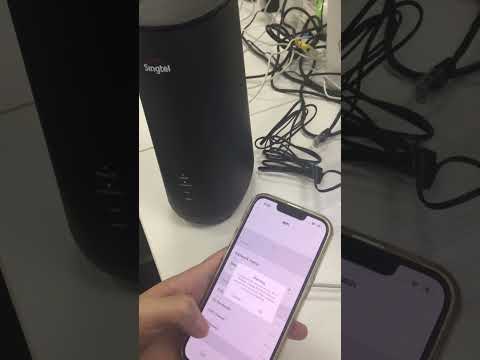 Singtel WiFi ConnectAsk App interactive operation video